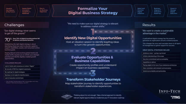 Formalize Your Digital Business Strategy visualization