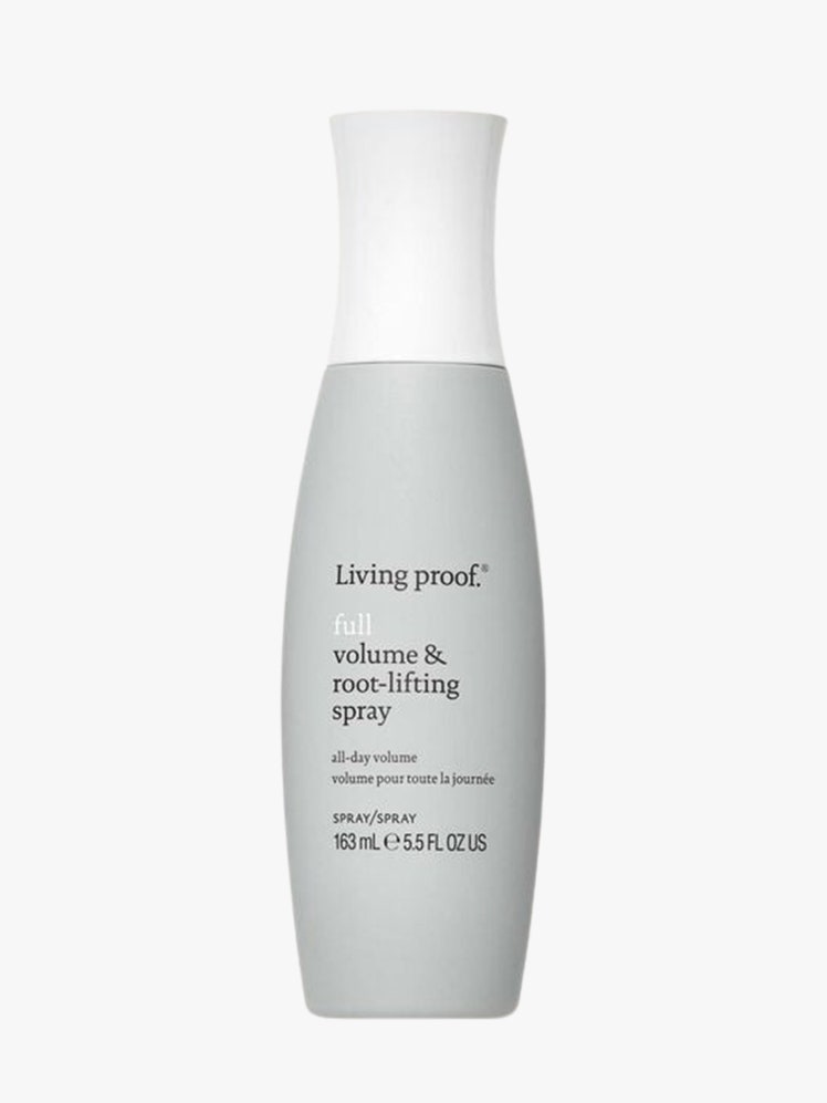 Volume  RootLifting Spray grey bottle with white top on light grey background